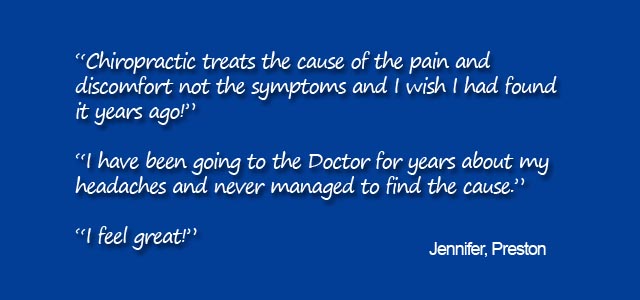 Chiropractic testimonial for Back in Action