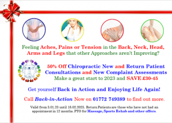 Chiropractic Voucher January 2023